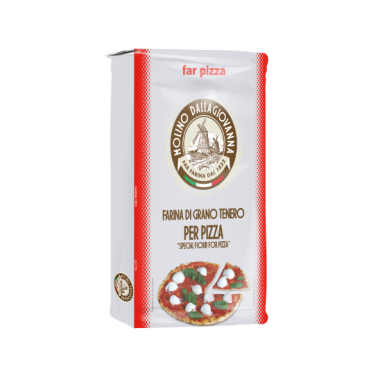 Dallagiovanna Pizza Flour Red Type '00' Italian Pizza Flour 10kg