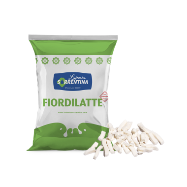 Fior di Latte Mozzarella Cut for Pizza 2kg